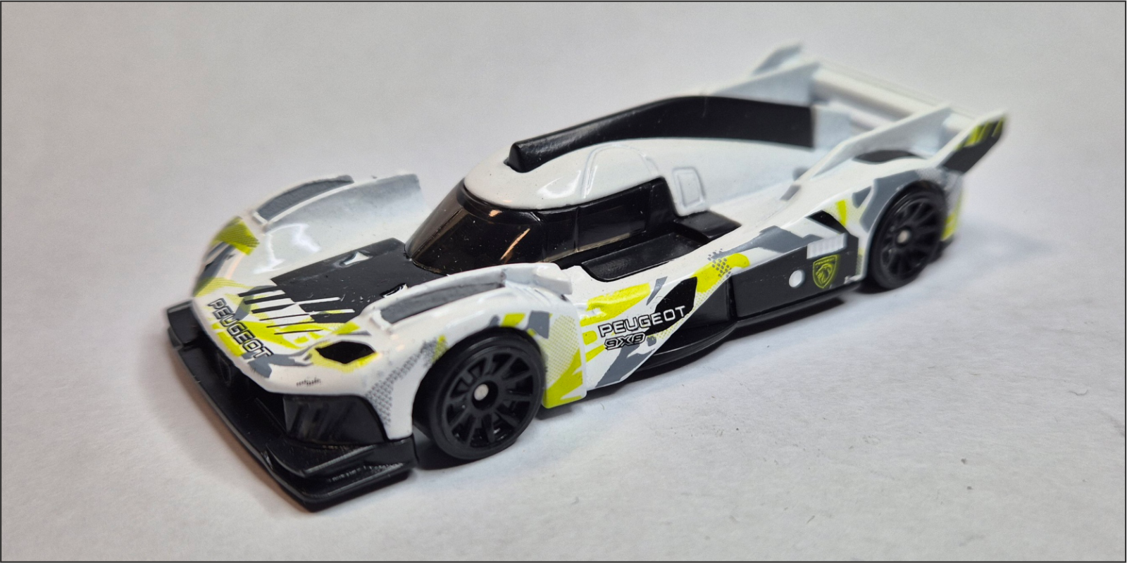Hot Wheels Mainline - Peugeot 9x8 Hypercar before endurance run